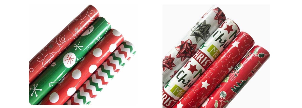 Gift wrapping rolls